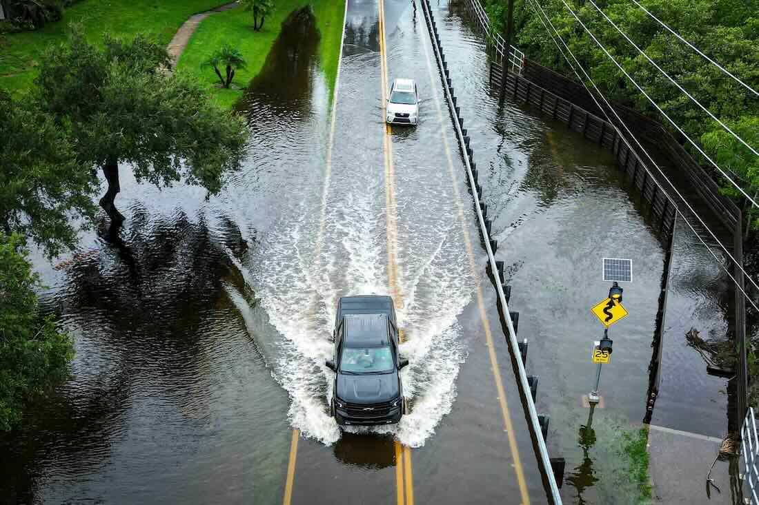 Hurricane Idalia aftermath in Tampa, Florida