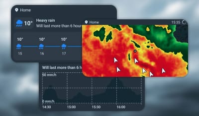 Multi‑Location Tracking + Home‑Screen Widgets