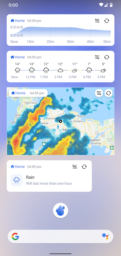 RainViewer Medium Widget