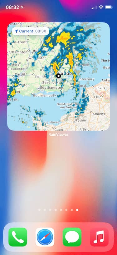 Rainviewer Released Weather Widgets With Radar Map