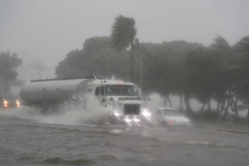 Flooding caused by Fred