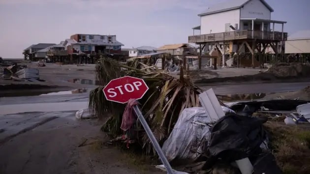 Hurricane Ida's impact in Louisiana.