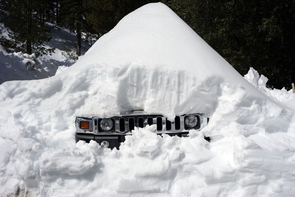 Snow Storm in California