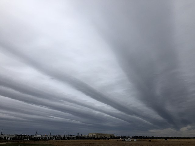 Altostratus cloud - a mid-level cloud