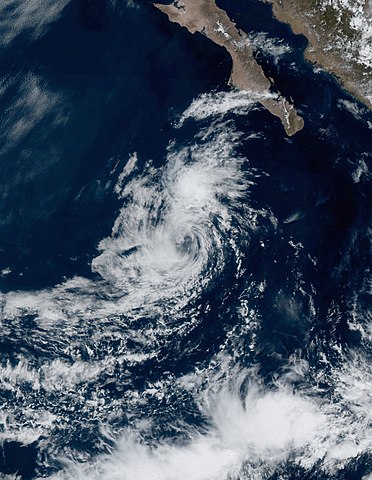 Remnant low of Hurricane Blas