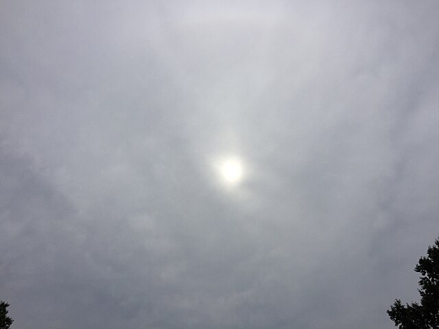Types of clouds: Altostratus clouds