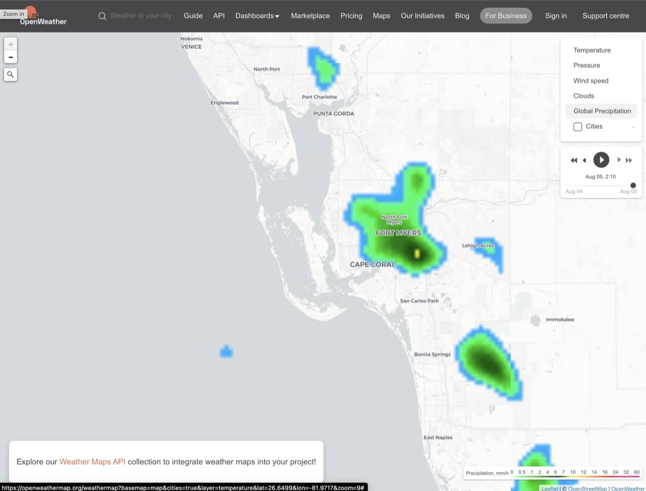 OpenWeatherMap
