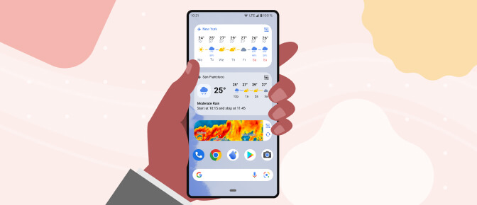 How to Use RainViewer Widgets on Android and iOS