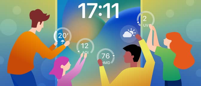 RainViewer Lock Screen Widgets are ready for iOS 16
