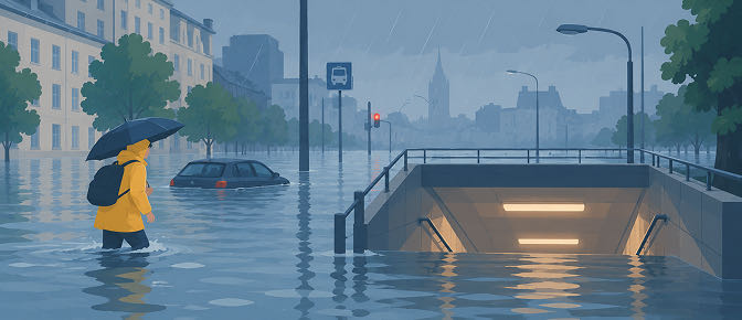 Heavy Rain and Flash Floods: When a Storm Turns Dangerous | RainViewer Blog