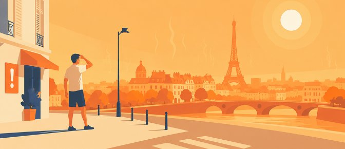 France's Orange Heat Alert: How the System Works | RainViewer Blog