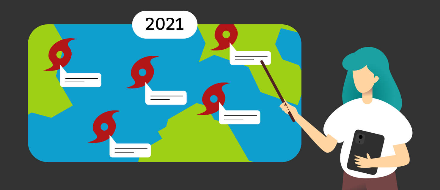 2021 Atlantic Hurricane Season - how was it? All Facts from RainViewer Team