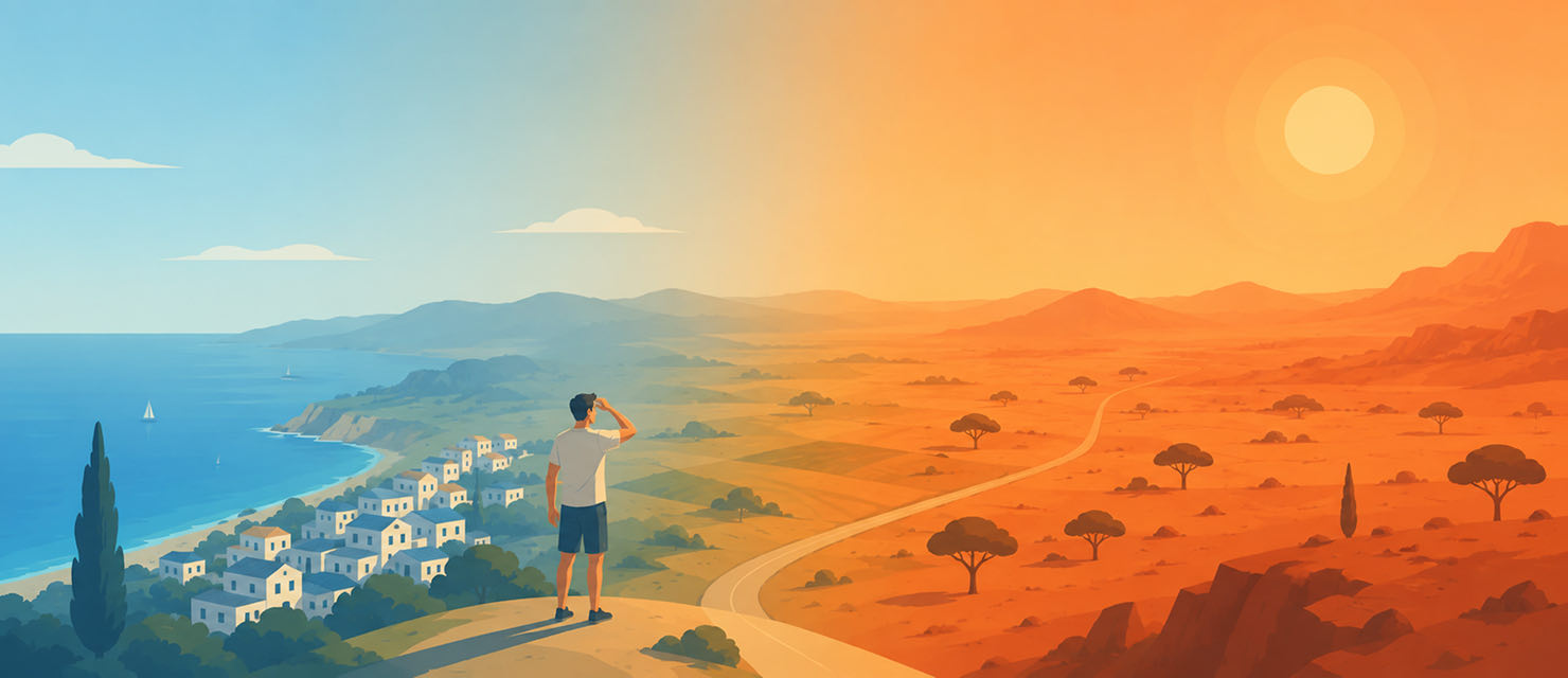 Ola de calor en España: por qué golpea distinto según la región | RainViewer Blog