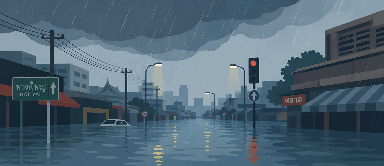 Flash Floods in Southern Thailand: Why the Water Arrives Early | RainViewer Blog