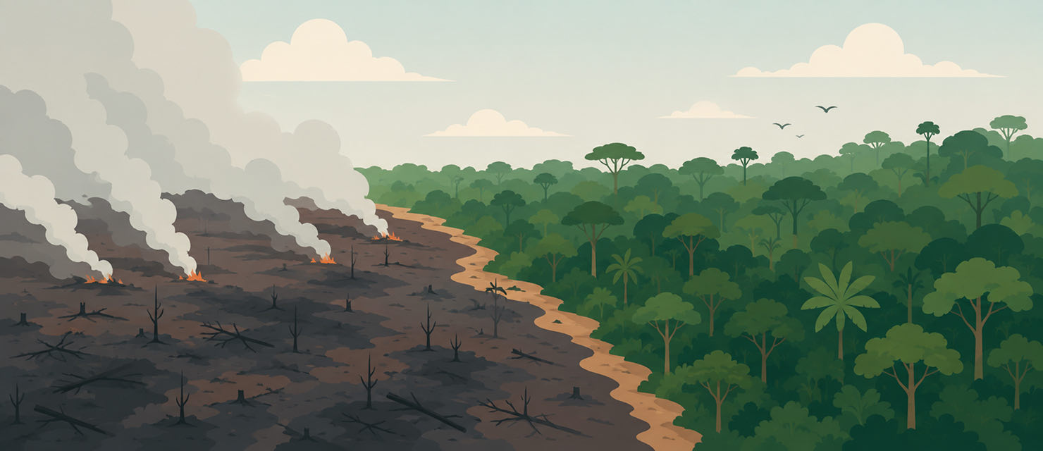 Queimadas na Amazônia 2026: o que os dados mostram | RainViewer Blog