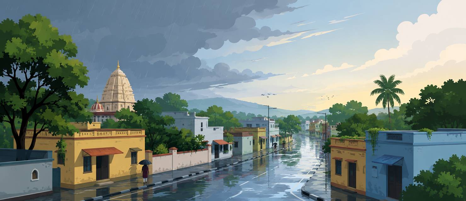 The Retreating Monsoon Explained: Why It Takes Weeks, Not Days | RainViewer Blog