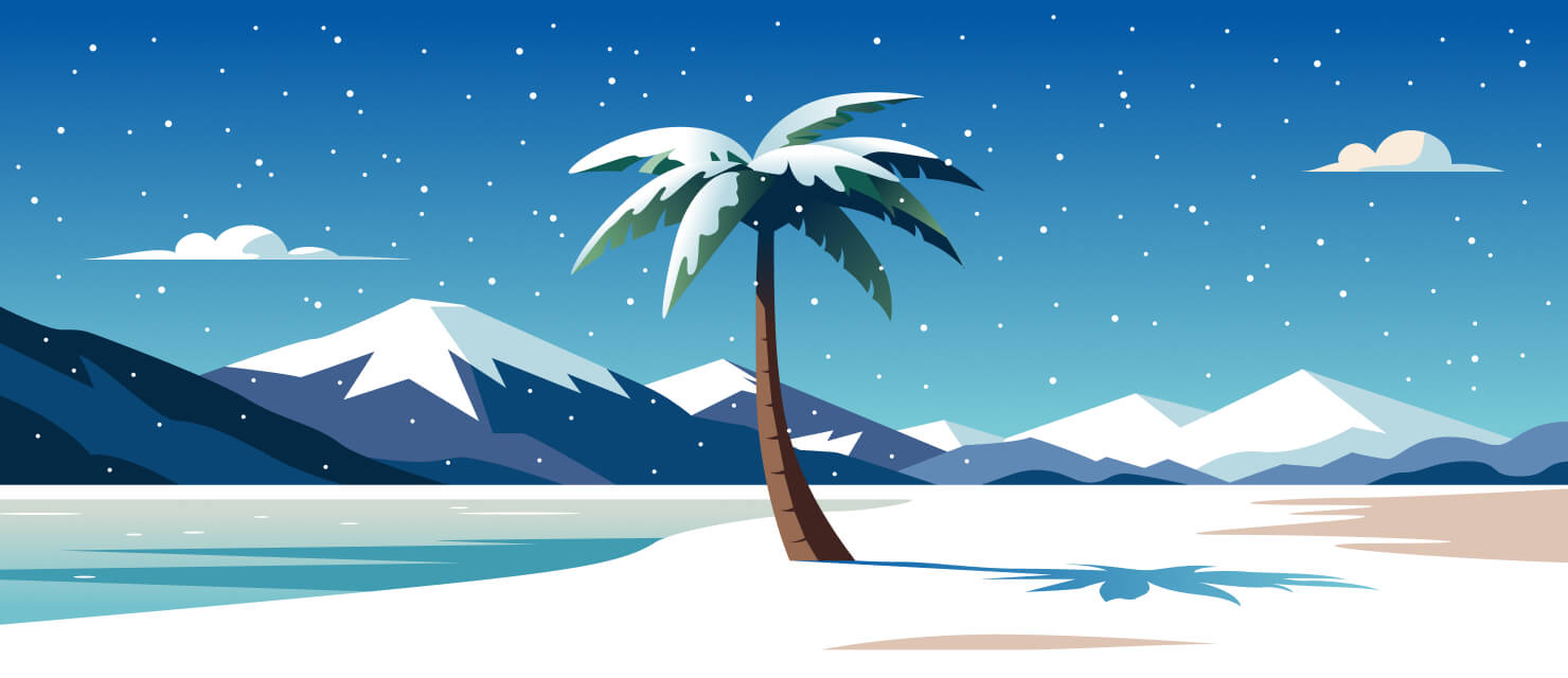 Snowfall in Saudi Arabia and Sahara Desert | Rain Viewer Blog