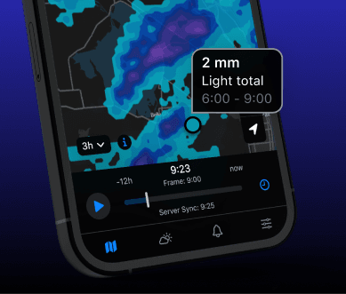 Rainfall Totals map preview