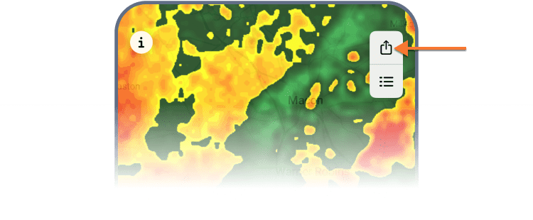 Recording an animated radar loop in RainViewer on iOS